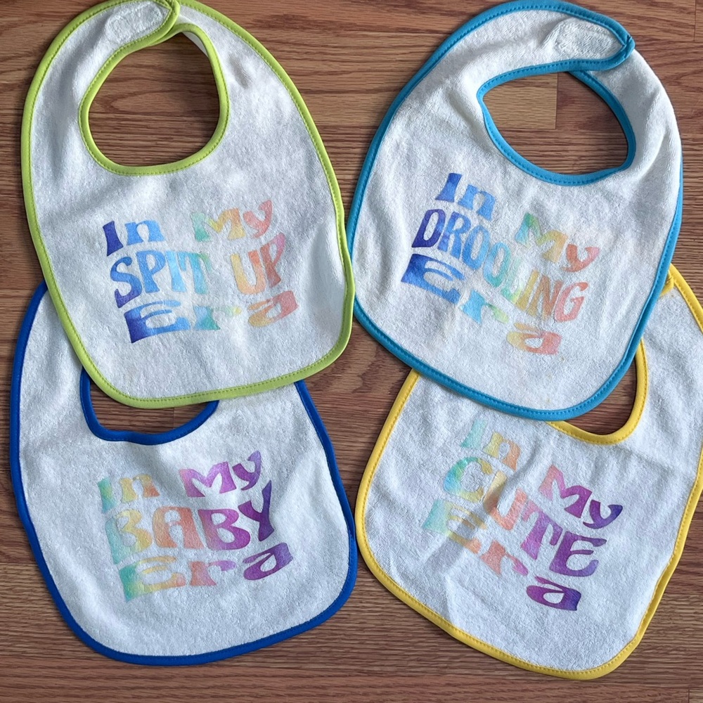 Colorful Baby Bib Set